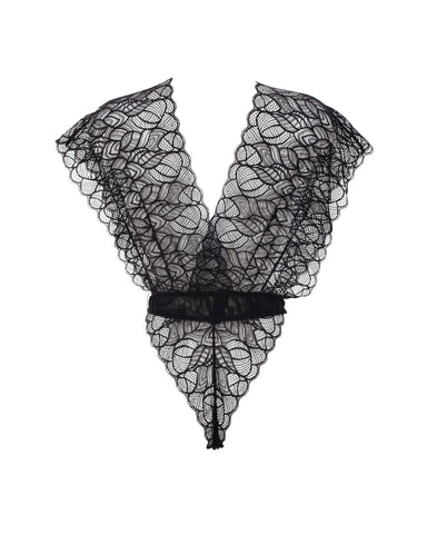 Emerson Lace Bodysuit Black