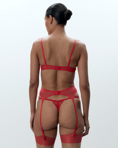 Marseille Suspender Red