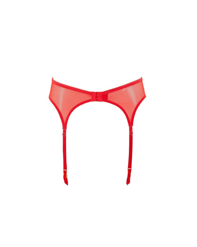 Marseille Strumpfhalter Rot