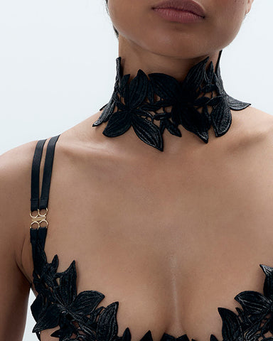 Ophelia Choker Black