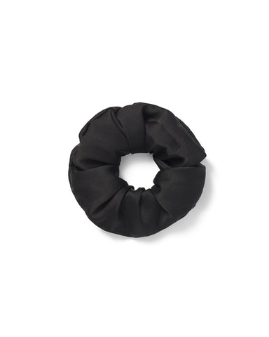 Saskia Elastico per Capelli in Raso Luxe Nero