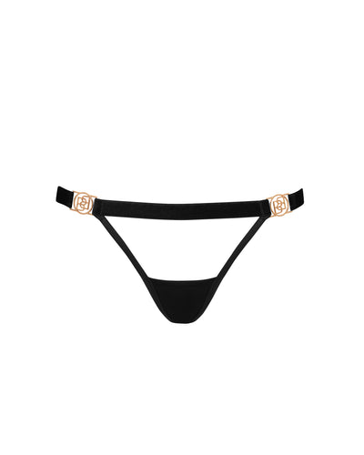 Thalia Open Brief Black