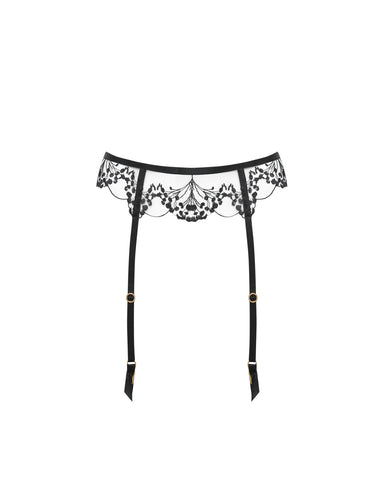 Marisa Strumpfhalter Schwarz/Transparent