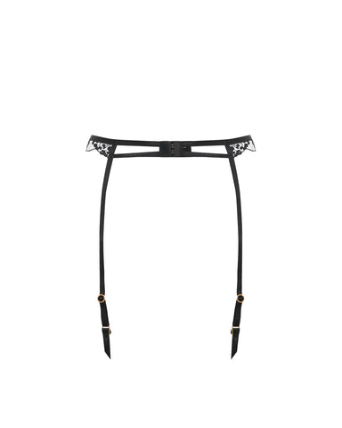 Marisa Strumpfhalter Schwarz/Transparent