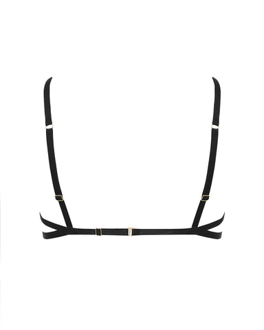 Soutien-Gorge Semi Ouvert à Armatures Matisse Noir