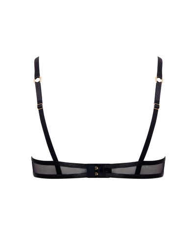 Naomi Mesh Bra Black