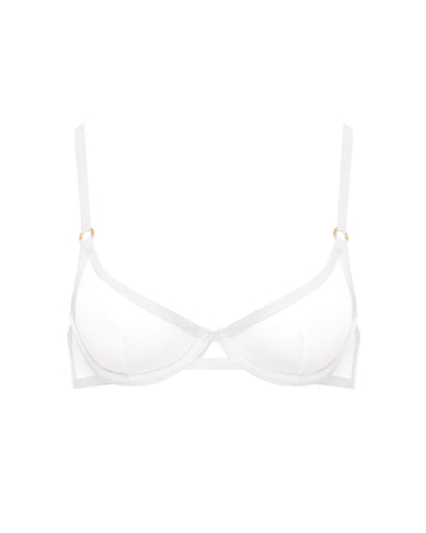 Soutien-gorge avec armatures Naomi Blanc