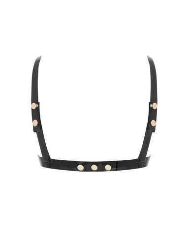 Soutien-gorge souple en Latex Noir