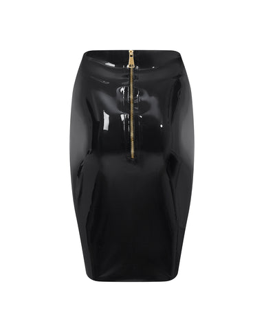Latex-Rock Schwarz
