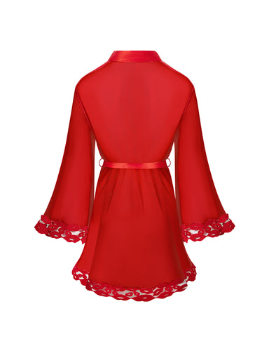 Kimono Marian Rouge
