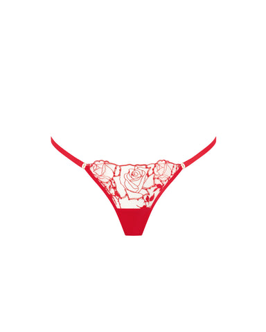 Rosalie Perizoma Rosso/Trasparente
