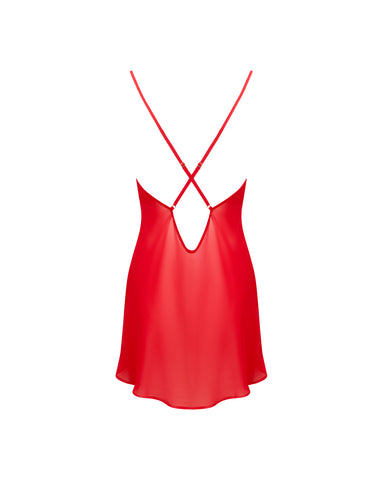 Rosalie Sottoveste Corta Rossa