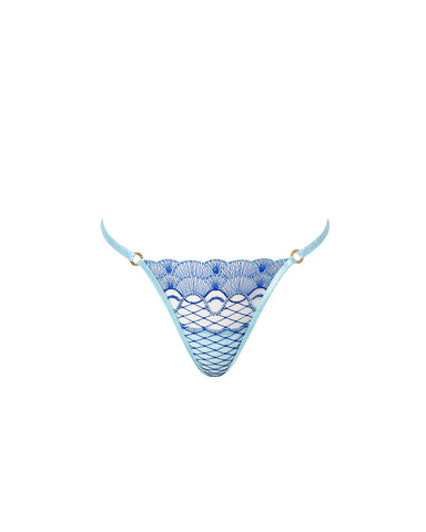 Elina Perizoma Blu/Turchese/Trasparente