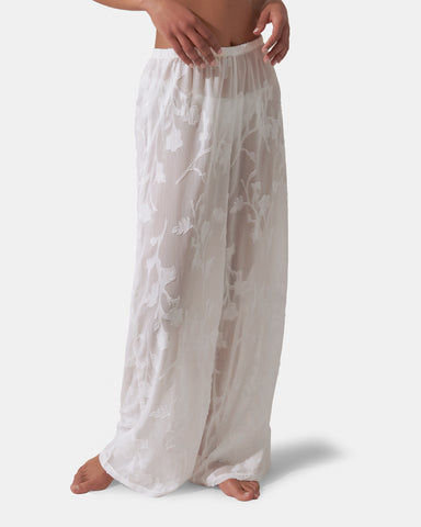 Darla Trouser White