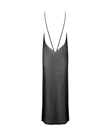 Marlowe Chemise Lunga Nero Metallico