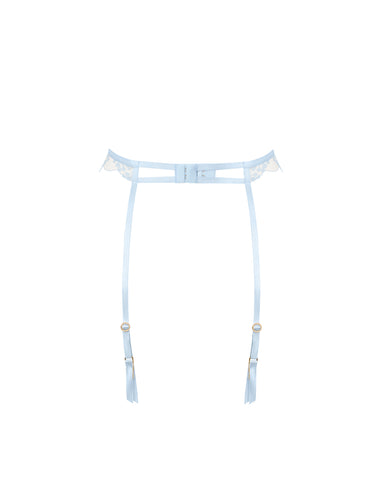 Marisa Strumpfhalter Eiswasserblau/Transparent