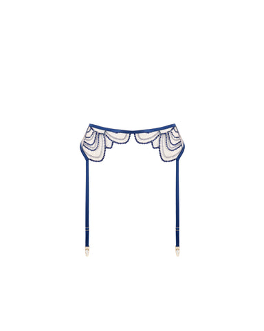 Soraya Strumpfhalter in Blau