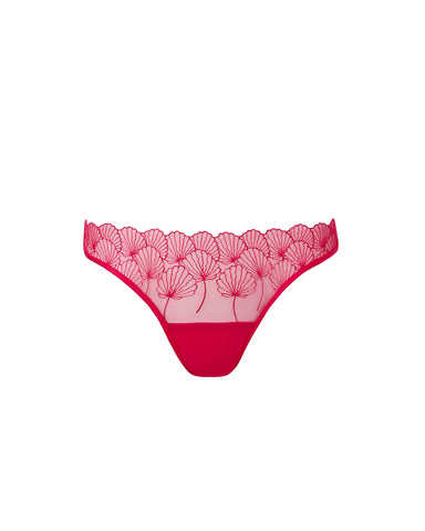 Vermont Slip Ricamato Rosa/Trasparente