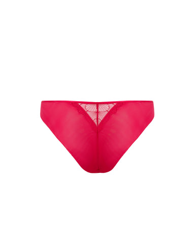 Vermont Slip Ricamato Rosa/Trasparente