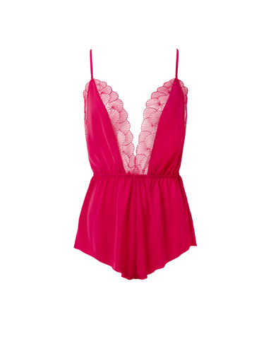 Vermont Tutina in Raso Rosa/Trasparente