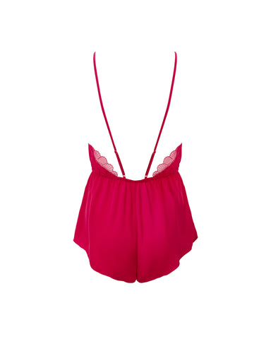 Vermont Tutina in Raso Rosa/Trasparente