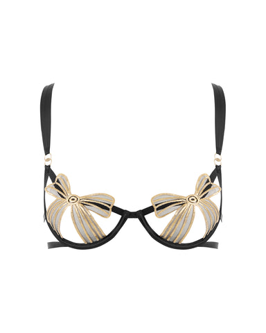 Annabel Reggiseno con Ferretto Nero/Oro
