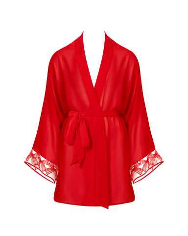 Kimono Annabel Rouge