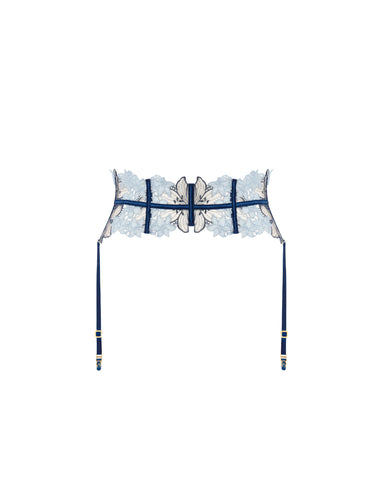 Calantha Waspie Suspender (with detachable suspenders) Blue