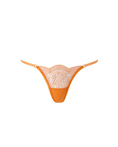String Brodé Leliana Zeste d’Orange