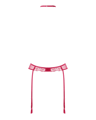 Amarosa Hosenträgergeschirr mit abnehmbarem Halsband Rosa