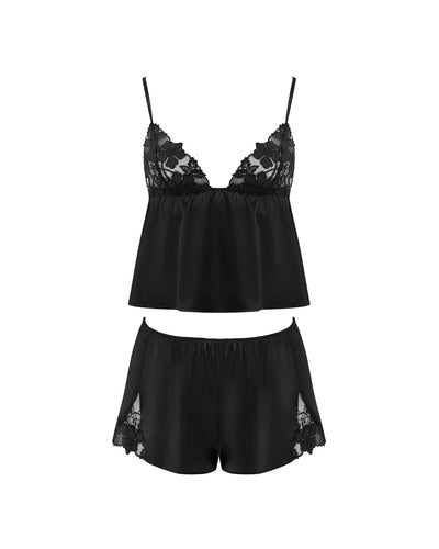 Alara Luxury Satin Cami and Short Set