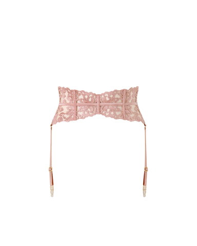 Rosina Waspie con Reggicalze Removibili Rosa Antico