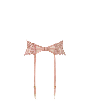 Rosina Waspie con Reggicalze Removibili Rosa Antico