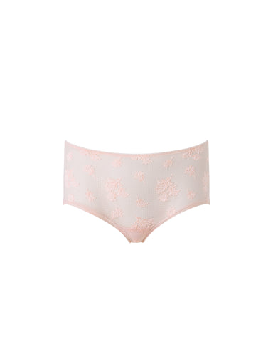 Lisa Shorts Trasparenti Ricamati Rosa
