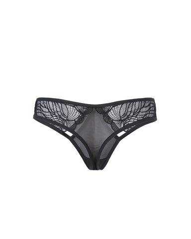 Emerson Lace Thong Black