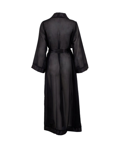 Marcella Kimono Lungo Nero